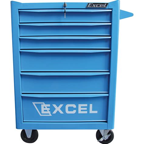 excel steel tool box|excel rolling metal tool chest.